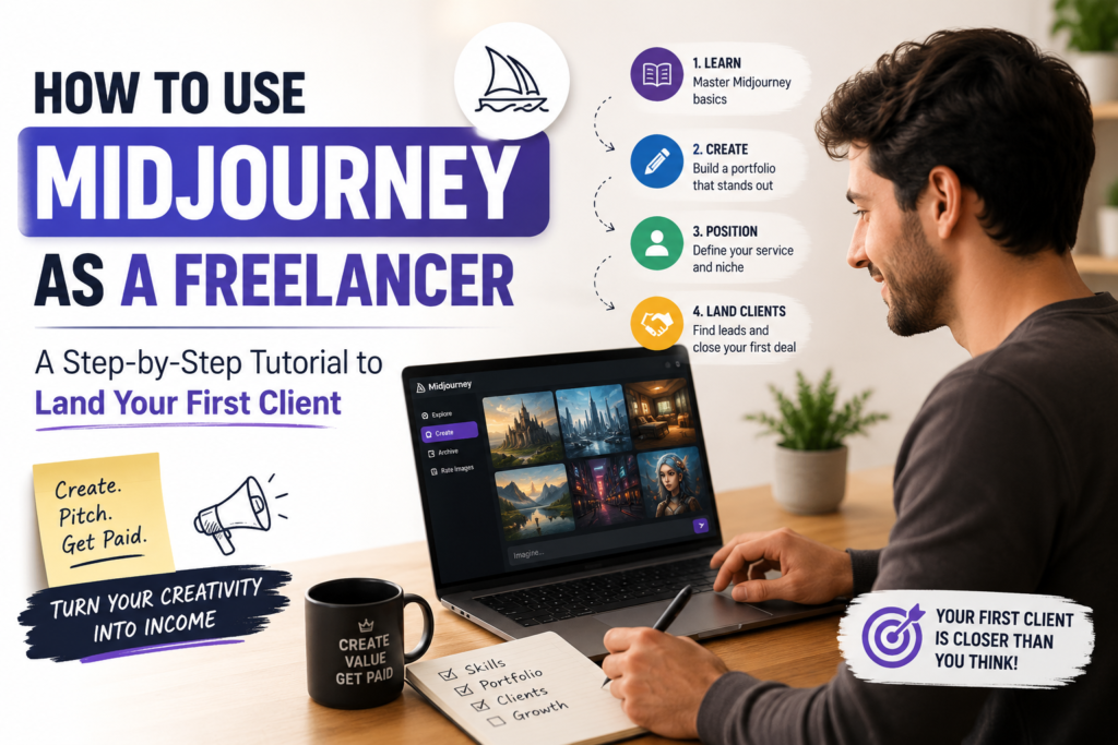 How to Use Midjourney as a Freelancer