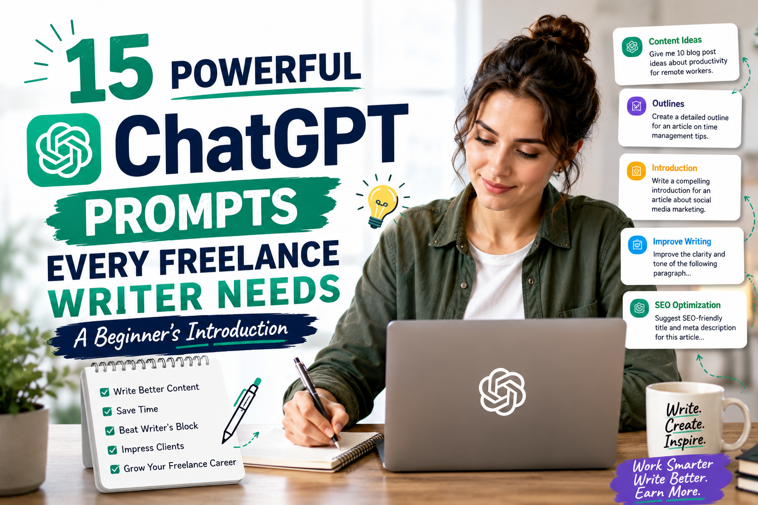ChatGPT prompts for freelance writers