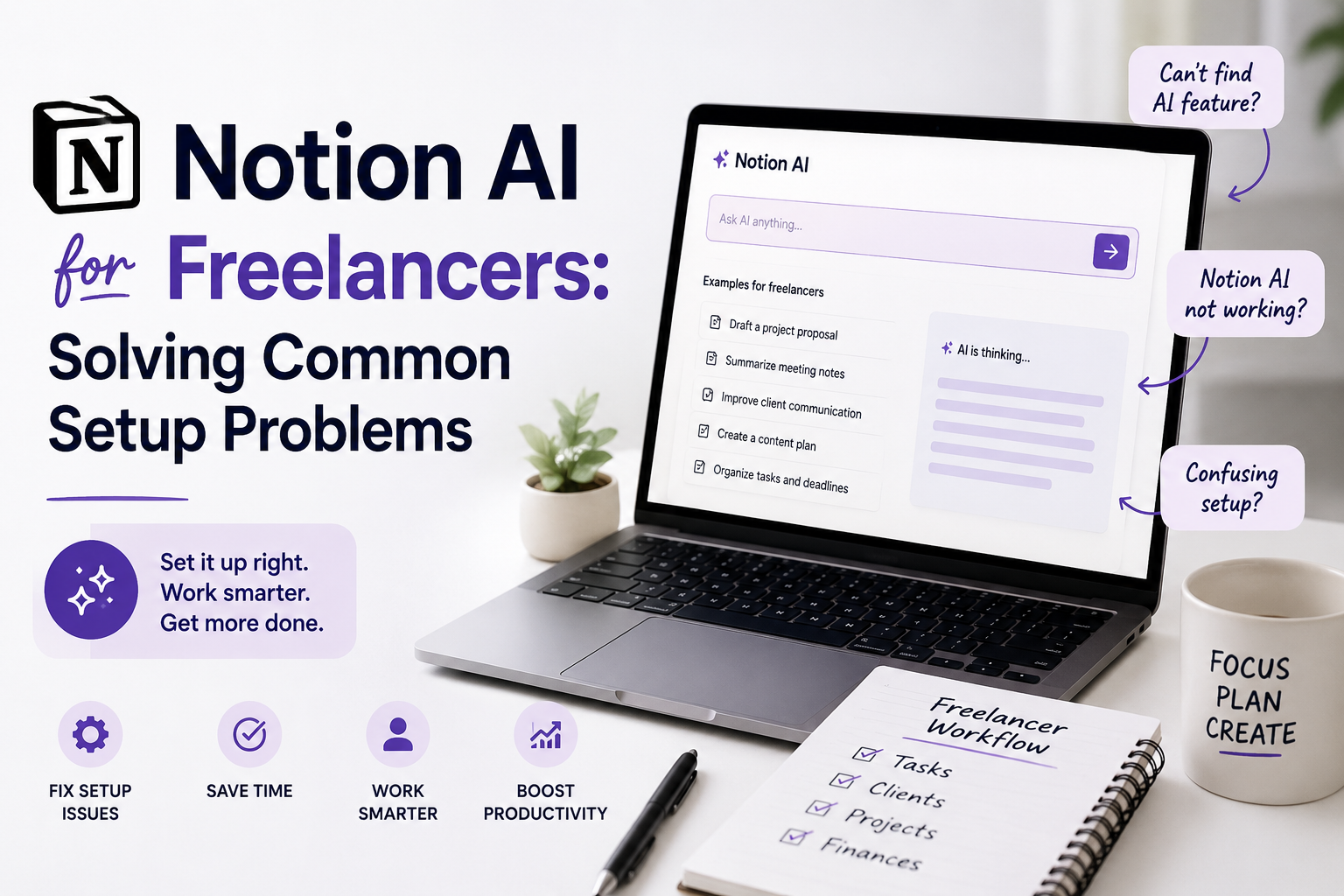 Notion AI for Freelancers: Solving Common Setup Problems