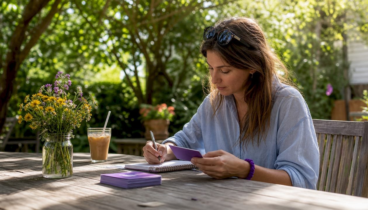 Freelancer organizing contacts for client outreach