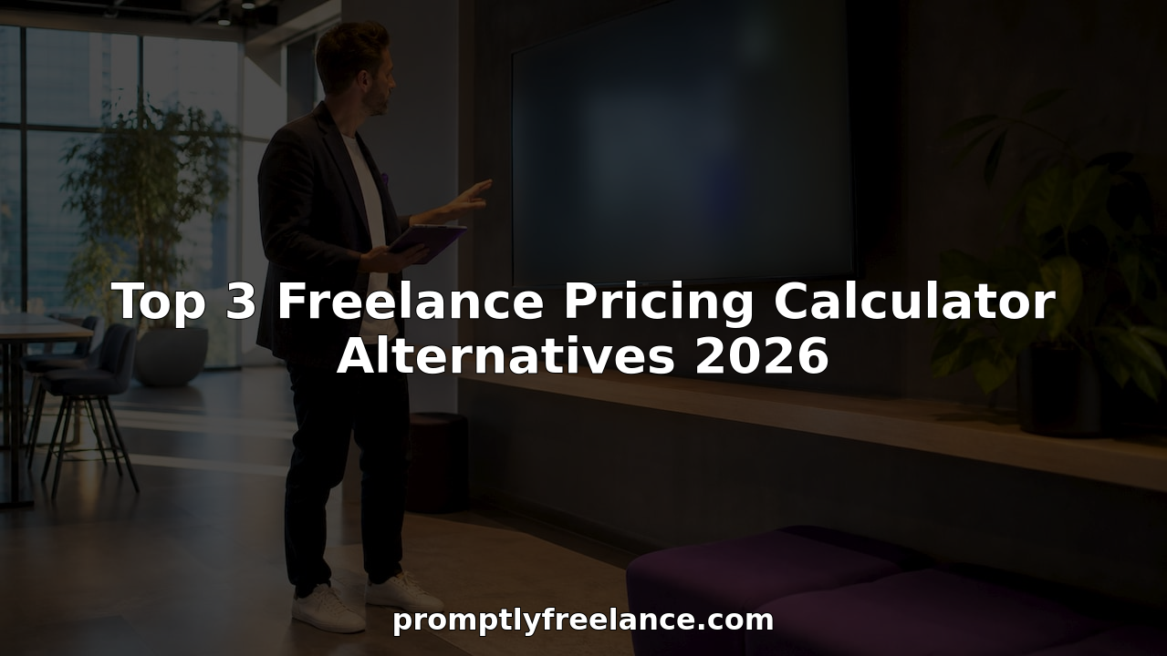 Freelancer working on pricing calculations at home desk